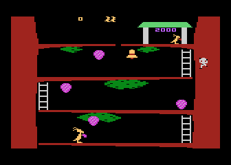 Kangaroo atari screenshot