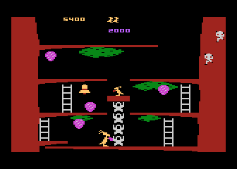 Kangaroo atari screenshot