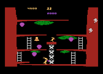 Kangaroo atari screenshot