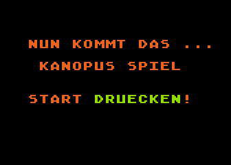 Kanopus atari screenshot