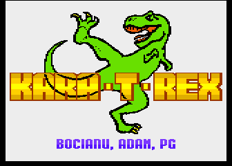 Kara-T-Rex atari screenshot
