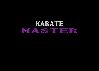 Karate Master atari screenshot