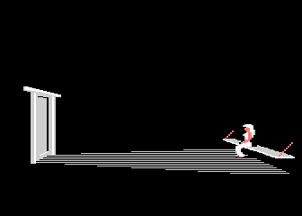 Karateka atari screenshot