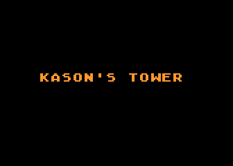 Kason's Tower atari screenshot