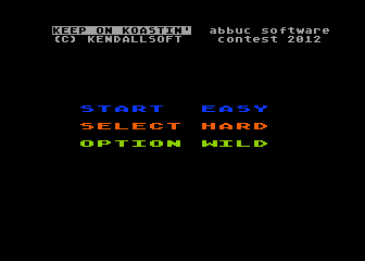 Keep on Koastin' atari screenshot