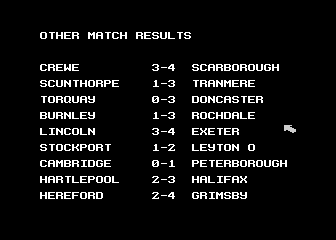 Kenny Dalglish Soccer Manager atari screenshot