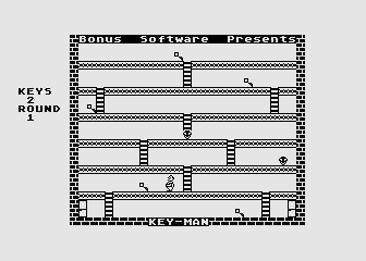 Key-Man atari screenshot