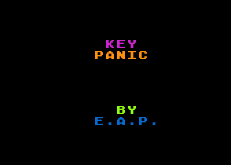 Key Panic atari screenshot