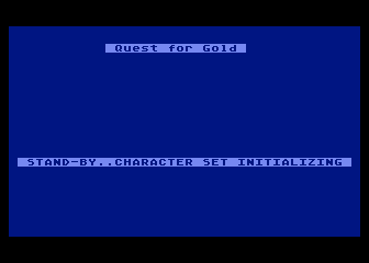 Quest for Gold atari screenshot