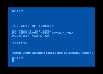 Dunjonquest - The Keys of Acheron — screenshot 1