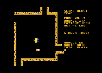 Dunjonquest - The Keys of Acheron atari screenshot
