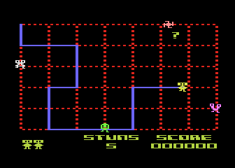 Kid Grid atari screenshot