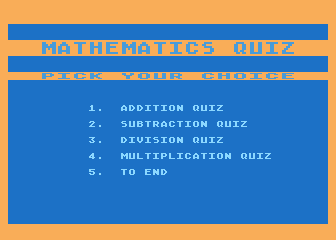 Kid's Programs #1 atari screenshot
