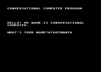 Kid's Programs #1 atari screenshot