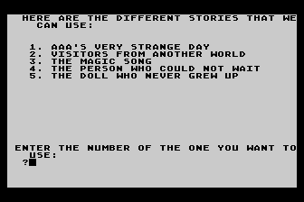 Kids Say the Darndest Things... to Computers atari screenshot