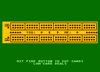 King Cribbage atari screenshot