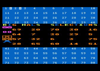King Keno atari screenshot