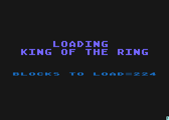 King of the Ring atari screenshot