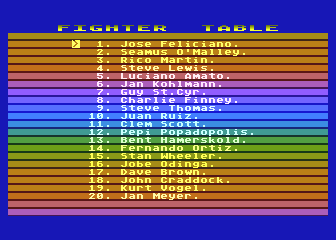 King of the Ring atari screenshot