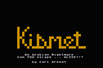 Kismet - An Arabian Nightmare — screenshot 1
