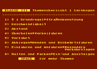 Klasse III atari screenshot