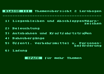 Klasse III atari screenshot