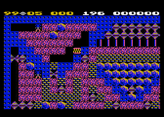 Knibble Dash 3 atari screenshot