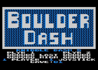 Knibble Dash 5 atari screenshot