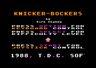 Knicker-Bockers atari screenshot