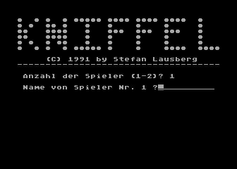 Kniffel 1.0 atari screenshot