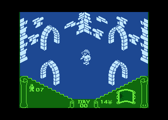 Knight Lore atari screenshot