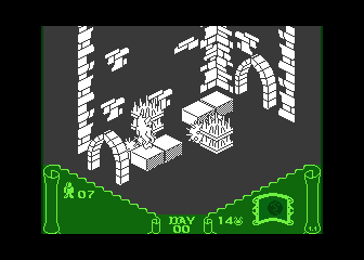 Knight Lore atari screenshot