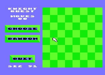 Knight Quest atari screenshot