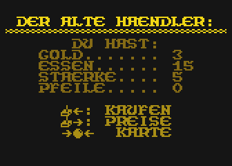 Königsdiamanten atari screenshot