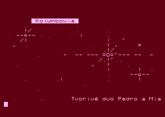 Kolumbovia atari screenshot