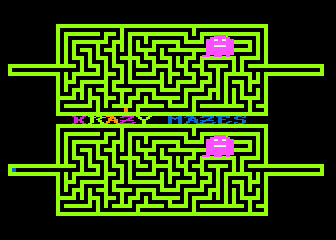 Krazy Mazes atari screenshot