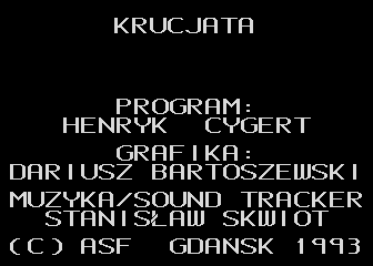 Krucjata atari screenshot
