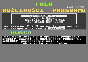 Kurs Fizyki atari screenshot