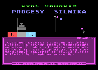 Kurs Fizyki atari screenshot