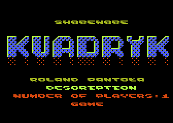 Kvadryk atari screenshot