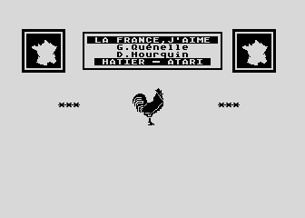 France, J'Aime (La) atari screenshot