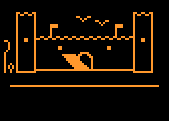 Quête du Graal (La) atari screenshot