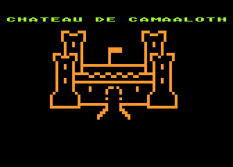 Quête du Graal (La) atari screenshot