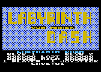 Labyrinth Dash atari screenshot