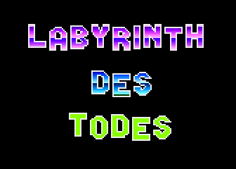 Labyrinth des Todes atari screenshot