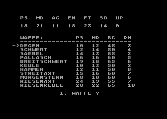 Labyrinth des Todes atari screenshot