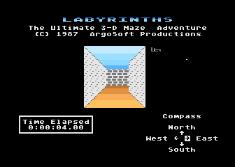 Labyrinths atari screenshot