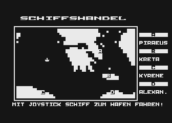 Land der Pharaonen atari screenshot