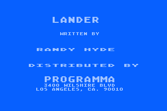 Lander — screenshot 1