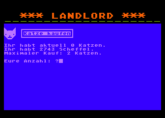 Landlord atari screenshot